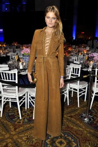 Constance Jablonski amfAR gala, Inside, Cipriani Wall Street, New York, America - 10 Feb 2016