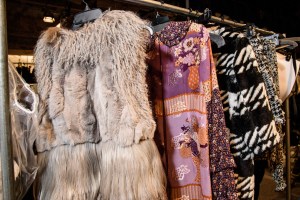 Backstage at Anna Sui RTW Fall 2016