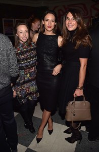 Laura de Gunzburg, Zani Gugelmann and Rickie De Sole Webster Aquazzura X MYTheresa dinner, New York Fashion Week, America - 10 Feb 2016