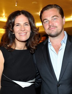 Roberta Armani and Leonardo DiCaprio