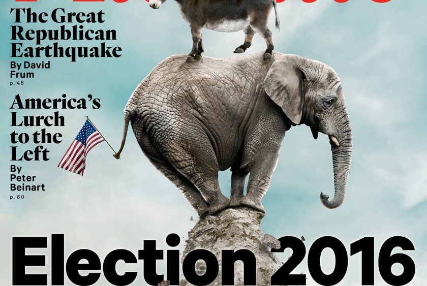 The January/February 2016 issue of The Atlantic.