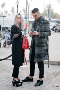 Street style at Barcelona