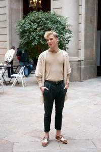 Street style at Barcelona