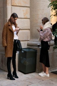 Street style at Barcelona