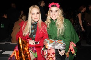 Sam Beckerman, Calli Beckerman BCBG Front Row Fall 2015