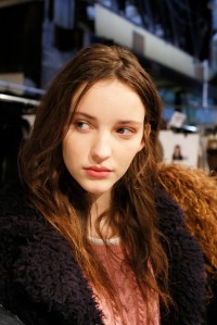 Backstage at BCBG Max Azria RTW Fall 2016