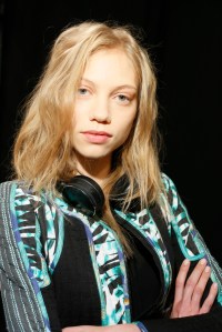 Backstage at BCBG Max Azria RTW Fall 2016