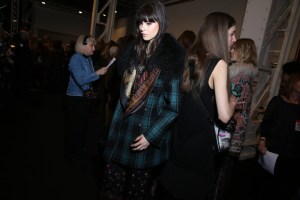 Backstage at Etro Fall 2016