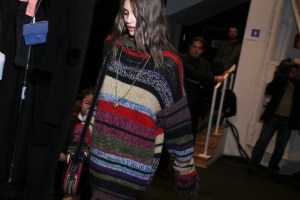 Backstage at Etro Fall 2016