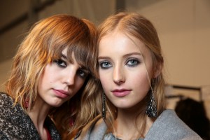 Backstage at Alberta Ferretti Fall 2016