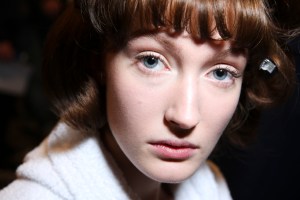 Backstage at Gucci Fall 2016