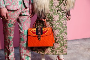 Backstage at Gucci Fall 2016