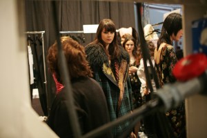 Backstage at Etro Fall 2016