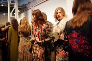 Backstage at Etro Fall 2016