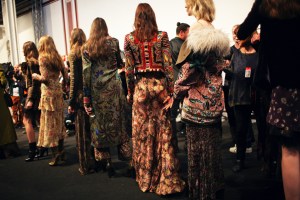 Backstage at Etro Fall 2016
