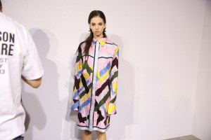 Backstage at Emilio Pucci RTW Fall 2016