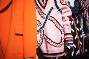 Backstage at Emilio Pucci RTW Fall 2016
