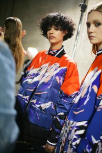 Backstage at Emilio Pucci RTW Fall 2016