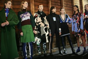 Backstage at Emilio Pucci RTW Fall 2016