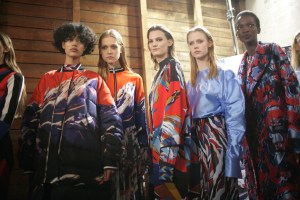 Backstage at Emilio Pucci RTW Fall 2016