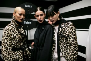 Backstage at Bottega Veneta Fall 2016
