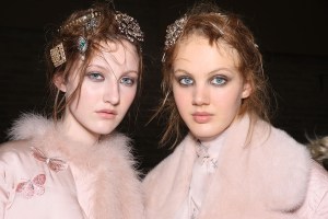 Backstage at Alexander McQueen RTW Fall 2016