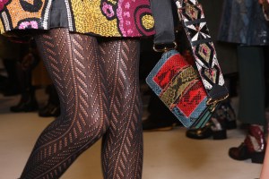 Backstage at Burberry RTW Fall 2016