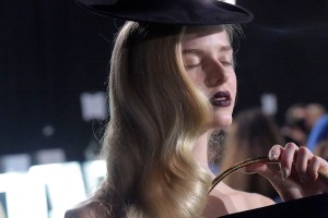 Backstage at Charlotte Olympia RTW Fall 2016