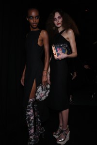 Backstage at Charlotte Olympia RTW Fall 2016