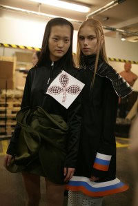 Backstage at JW Anderson RTW Fall 2016