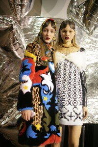 Backstage at Mary Katrantzou RTW Fall 2016