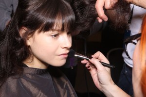 Backstage at Paul Smith RTW Fall 2016