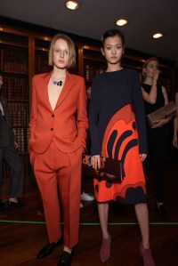 Backstage at Paul Smith RTW Fall 2016