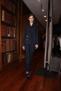 Backstage at Paul Smith RTW Fall 2016