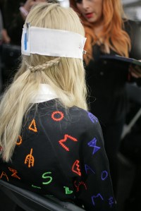 Backstage at Peter Pilotto RTW Fall 2016