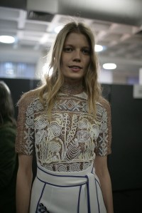 Backstage at Peter Pilotto RTW Fall 2016
