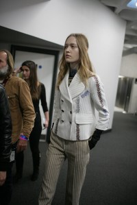 Backstage at Peter Pilotto RTW Fall 2016