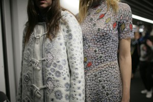 Backstage at Peter Pilotto RTW Fall 2016