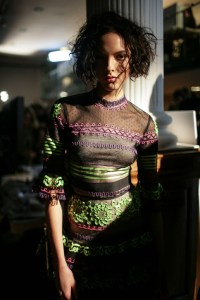 Backstage at Temperley London RTW Fall 2016