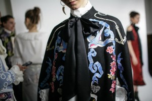 Backstage at Temperley London RTW Fall 2016