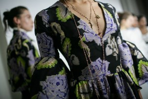 Backstage at Temperley London RTW Fall 2016