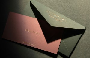 Burberry's Fall 2016 show invitation