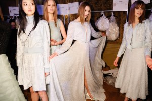 Backstage at Carolina Herrera RTW Fall 2016