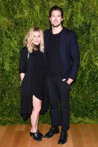 Emily and Matt Baldwin at the Fashion Fund Season Premiere