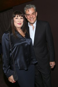 Anjelica Huston and Danny Huston Chanel and Charles Finch 2016 Pre-Oscars Dinner