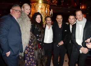 Giles Deacon Gwendoline Christie Katie Grand Marc Jacobs