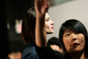 Backstage at Christian Siriano RTW Fall 2016