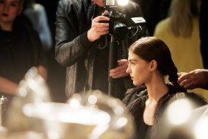 Backstage at Christian Siriano RTW Fall 2016