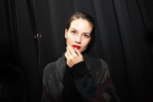 Backstage at Christian Siriano RTW Fall 2016