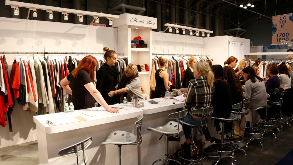 Minnie Rose was doing a brisk business at Coterie.